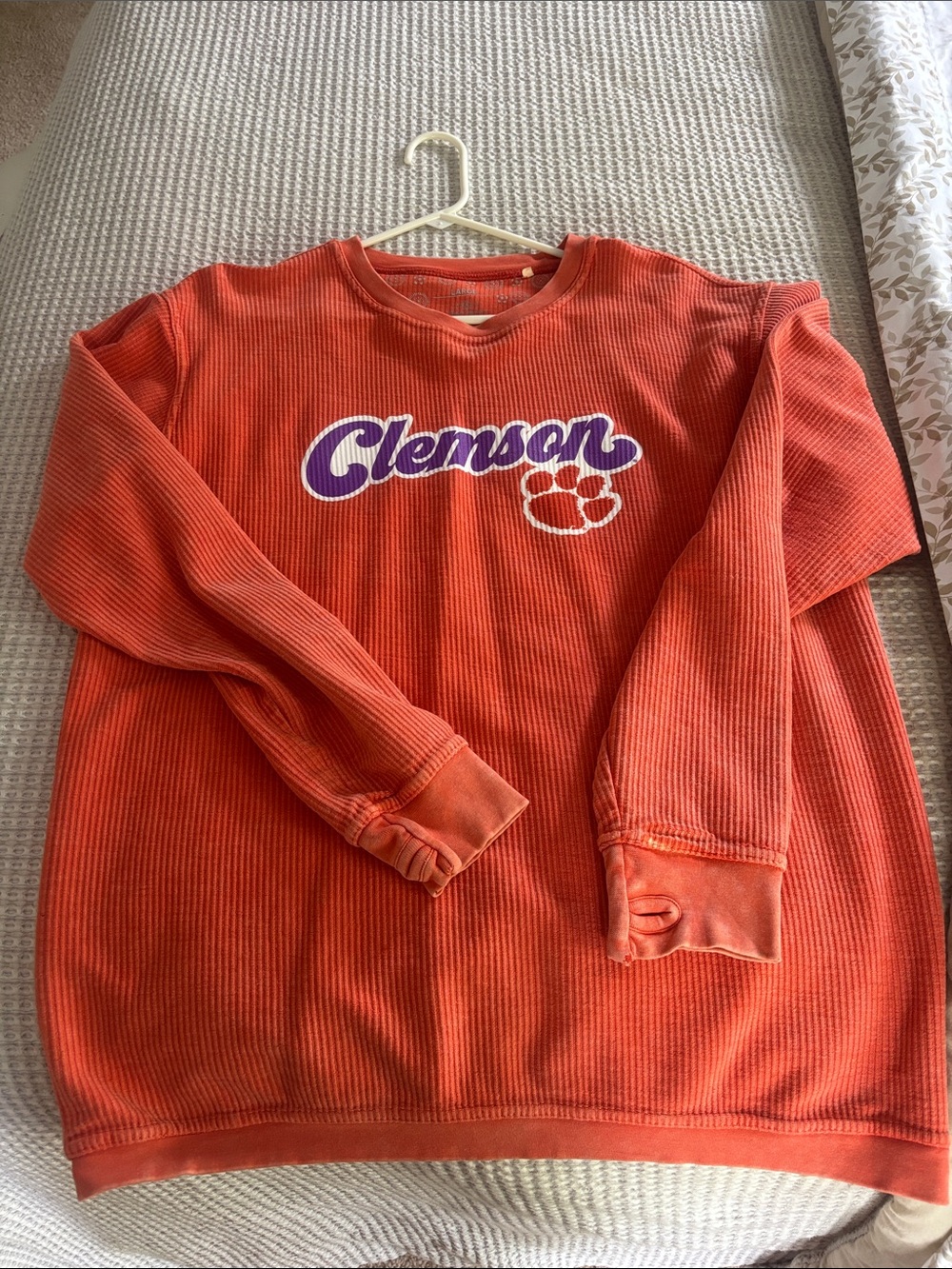 Clemson Orange Crewneck